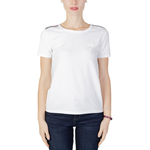 Vêtements Femme T-shirts manches courtes Moschino V6A0781 4410 Blanc