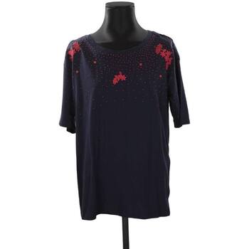 Vêtements Femme Débardeurs / T-shirts sans manche Sandro Top en coton Bleu