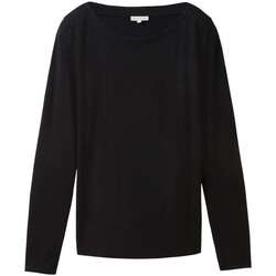 Vêtements Femme T-shirts manches courtes Tom Tailor 156957VTAH23 Noir