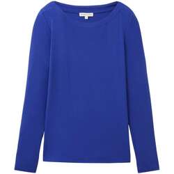 Vêtements Femme T-shirts manches courtes Tom Tailor 156958VTAH23 Bleu