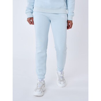 Vêtements Femme Pantalons de survêtement Malles / coffres de rangements Jogging F224138 Bleu