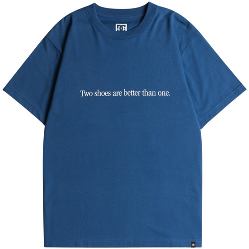 Vêtements Homme T-shirts manches courtes DC Shoes DCrave Bleu