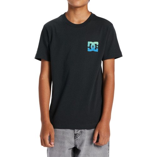 Vêtements Garçon T-shirts manches courtes DC reebok Shoes Playtime Noir