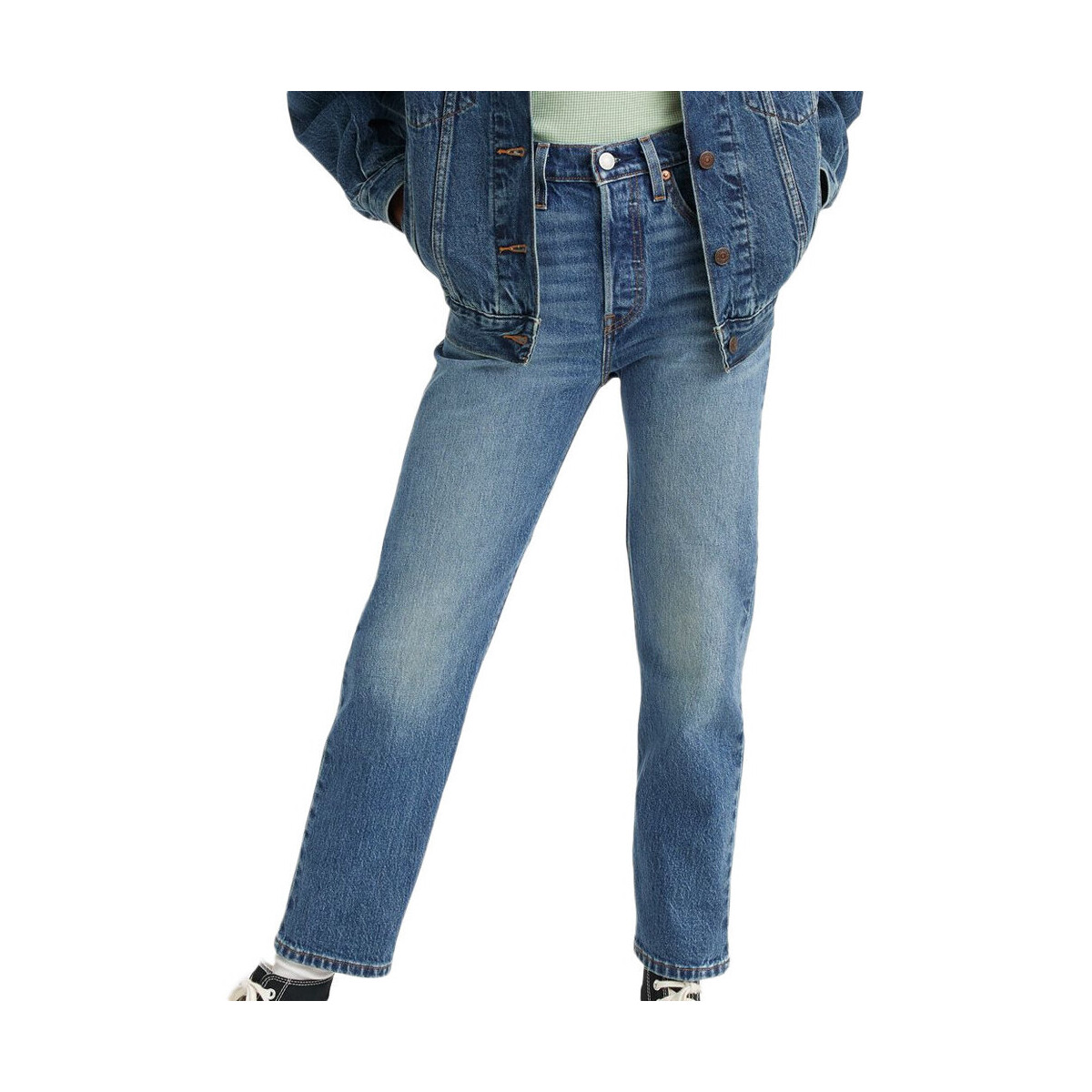 Vêtements Femme Jeans droit Levi's 36200-0291 Bleu