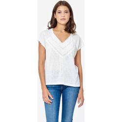 Vêtements short-sleeved T-shirts & Polos Kaporal FORMA Blanc