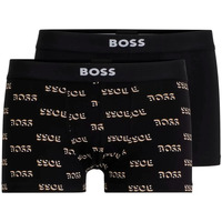 Sous-vêtements Homme Boxers BOSS pack x2 strech Noir