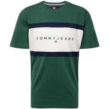 Vêtements Homme T-shirts Sixth manches courtes Tommy Hilfiger  Vert