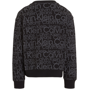 Calvin Klein Jeans Sweat coton col rond Noir