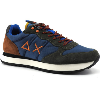 chaussures sun68  tom goes camping sneaker uomo navy blue z43105 