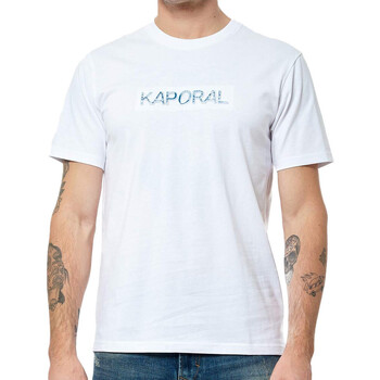 Vêtements Homme T-shirts manches courtes Kaporal SIKOE23M11 Blanc