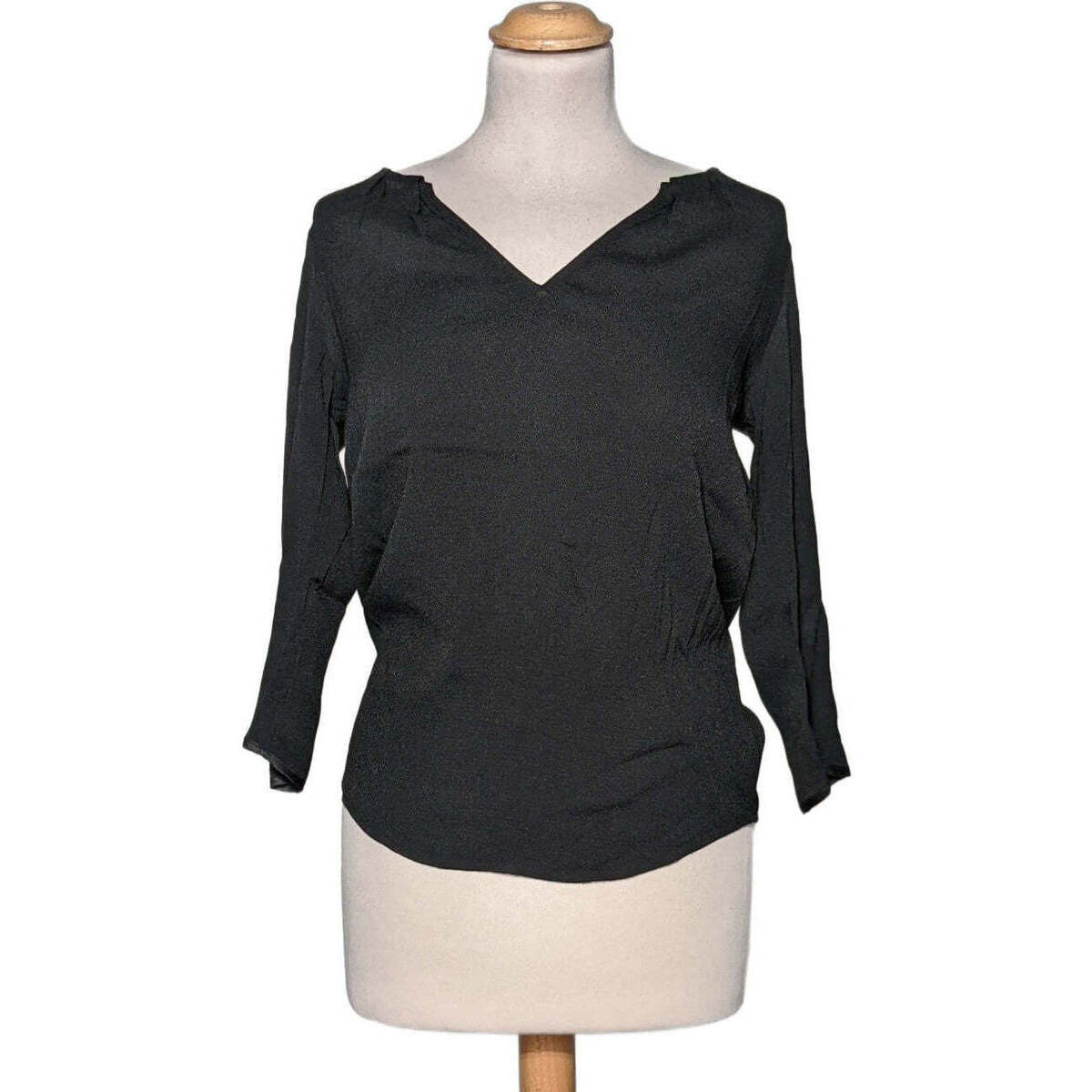 Vêtements Femme Petite Satin Pocket Detail Belted Shirt Dress jack jones clothing shorts 36 - T1 - S Noir