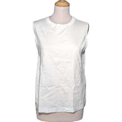 Vêtements Femme Débardeurs / T-shirts sans manche Uniqlo débardeur  38 - T2 - M Blanc Blanc