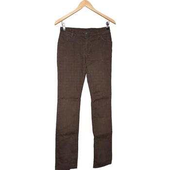 Vêtements Femme Pantalons Lacoste 36 - T1 - S Marron