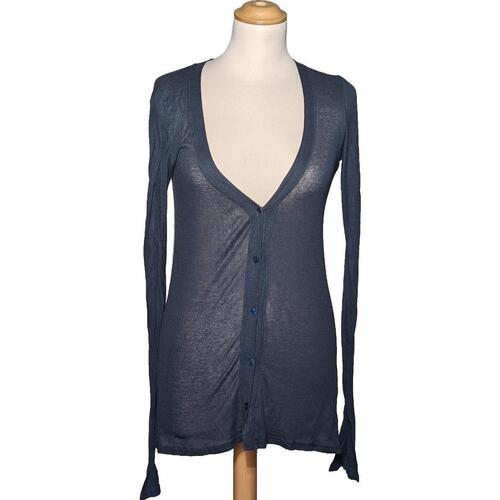 Vêtements Femme Gilets / Cardigans American Vintage 40 - T3 - L Bleu
