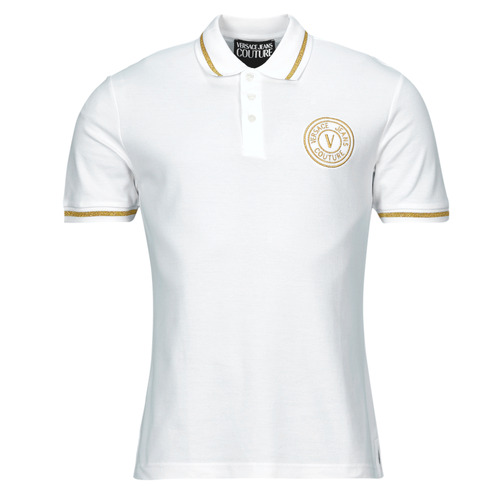 Vêtements Homme Polos manches courtes Y Project T-shirt a righe x Jean Paul Gaultier Bianco 76GAGT02 Blanc