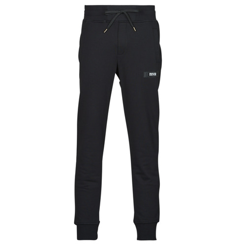Vêtements Homme Pantalons de survêtement Versace Jeans Couture 76GAAE05 Noir / Blanc