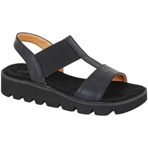 Chaussures Femme Sandales et Nu-pieds Cipriata DF2322 Noir