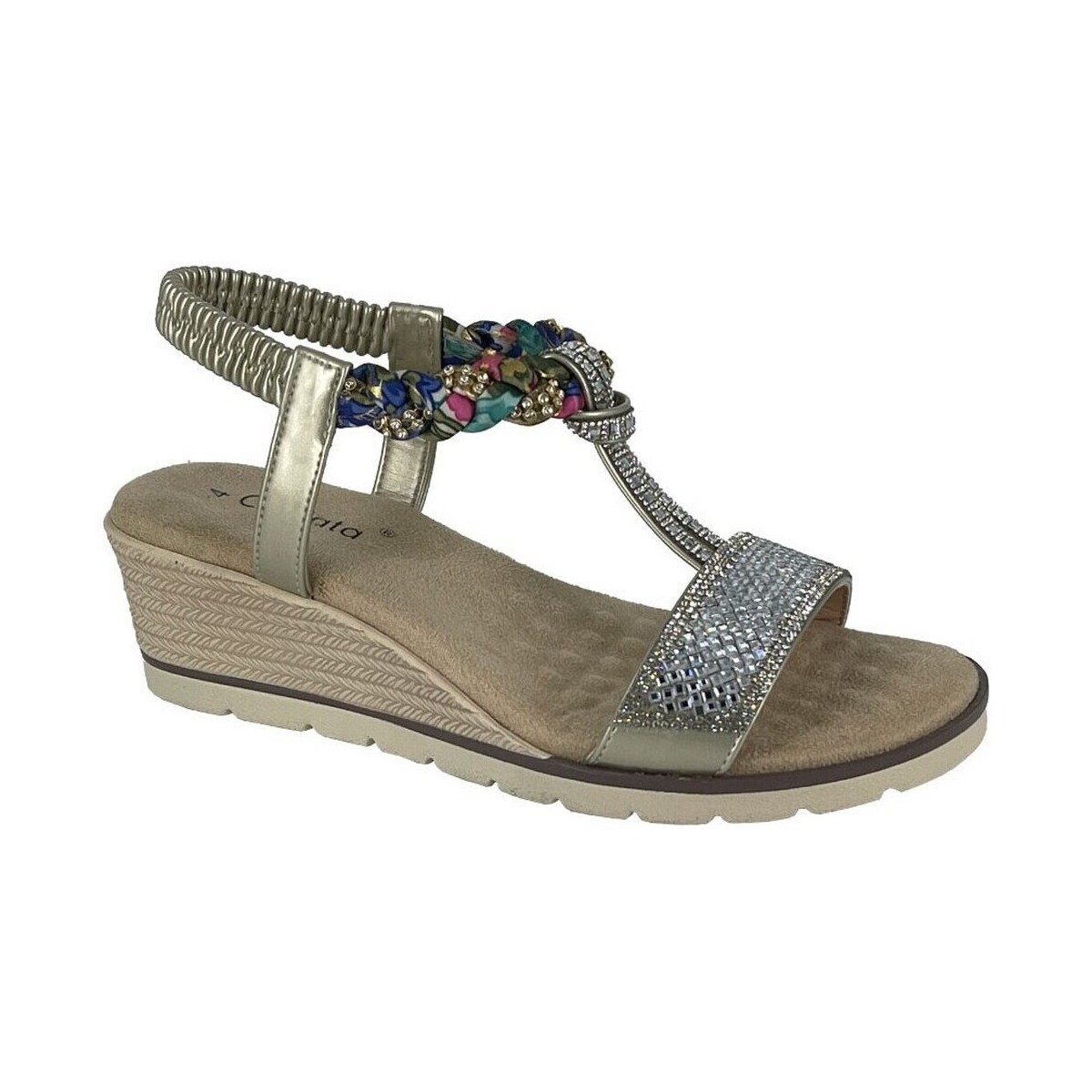Chaussures Femme Sandales et Nu-pieds Cipriata Gilda Multicolore