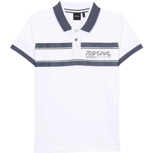 Vêtements Garçon T-shirts & Polos Kaporal PAKAE23B91 Blanc
