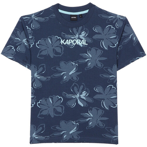 Vêtements Garçon T-shirts manches courtes Kaporal POWERE23B11 Bleu