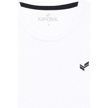 Vêtements Garçon T-shirts manches courtes Kaporal POMEOH23B11 Blanc
