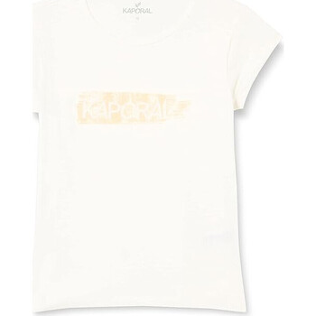 Vêtements Fille T-shirts manches courtes Kaporal FLINTE23G11 Blanc
