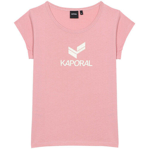 Vêtements Enfant T-shirts manches courtes Kaporal FACEE23G11 Rose