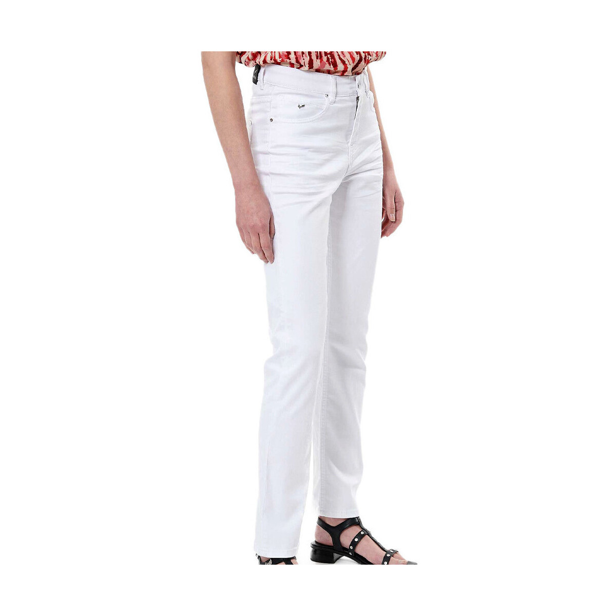 Vêtements Femme Jeans slim Kaporal BONNYE23W7J Blanc