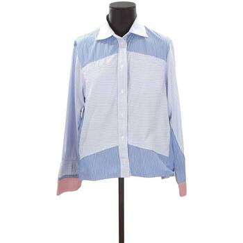 Vêtements Femme Débardeurs / T-shirts sans manche Jejia Chemise en coton Bleu