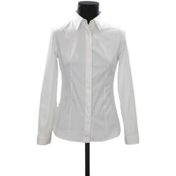 Vêtements Femme Débardeurs / T-shirts sans manche CATEEYE Prada Chemise en coton Blanc