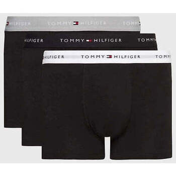 Sous-vêtements Homme Caleçons Tommy Hilfiger Lot de 3 boxers  noirs en coton bio Noir