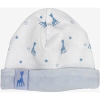 Accessoires textile Enfant Bonnets Trois Kilos Sept Bonnet bébé garçon naissance - Sophie la girafe© Bleu
