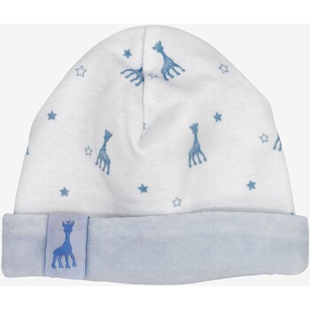 Accessoires textile Enfant Bonnets Dors Bien Pont Bonnet bébé garçon naissance - Sophie la girafe© Bleu