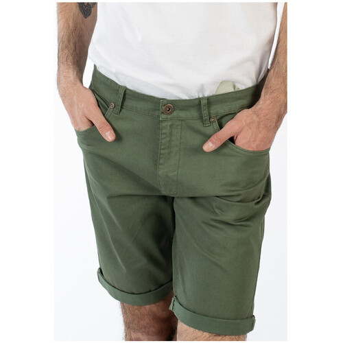 Vêtements Homme Shorts / Bermudas Geographical Norway Bermuda Pampelone - 100% coton Kaki