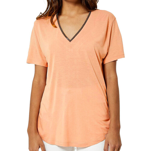 Vêtements Femme T-shirts manches courtes Kaporal JORIXE23W11 Orange