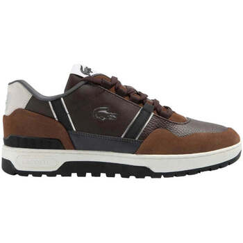 Chaussures Homme Baskets mode Lacoste  Marron