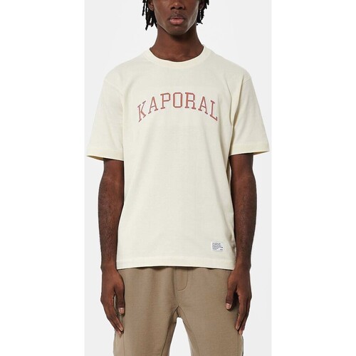 Vêtements Homme T-shirts manches courtes Kaporal - T-shirt manches courtes - écru Autres