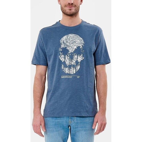 Vêtements Homme T-shirts manches courtes Kaporal - T-shirt manches courtes - bleu Autres
