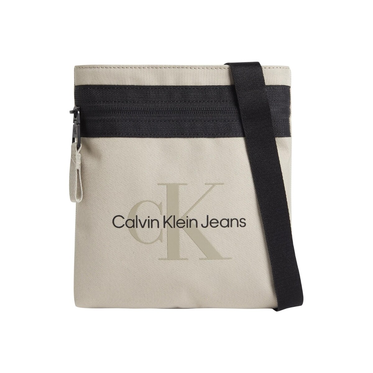 Sacs Pochettes / Sacoches Calvin Klein Jeans Sacoche bandouliere  Ref 60813 P Beige
