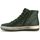 Chaussures Femme Baskets mode Gabor Baskets en plain leather à talon compensé Vert