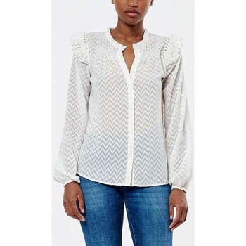 Vêtements Femme Chemises / Chemisiers Kaporal - Chemisier - blanc Blanc