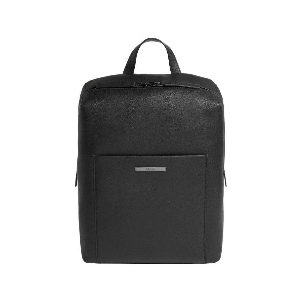 Sacs Homme Sacs à dos Calvin Klein Jeans modern bar squared backpack Noir
