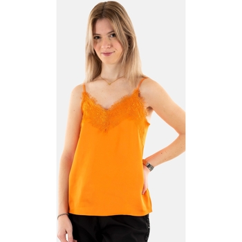 Vêtements Femme Débardeurs / T-shirts Billionaire sans manche Ichi 20108905 Orange