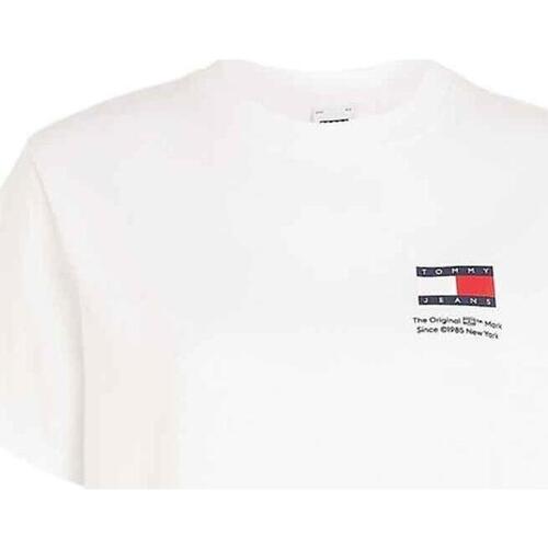 Vêtements Femme T-shirts & Polos navy Tommy Jeans  Blanc