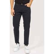 Pantalon slim bleu SetteMezzo avec 5 poches