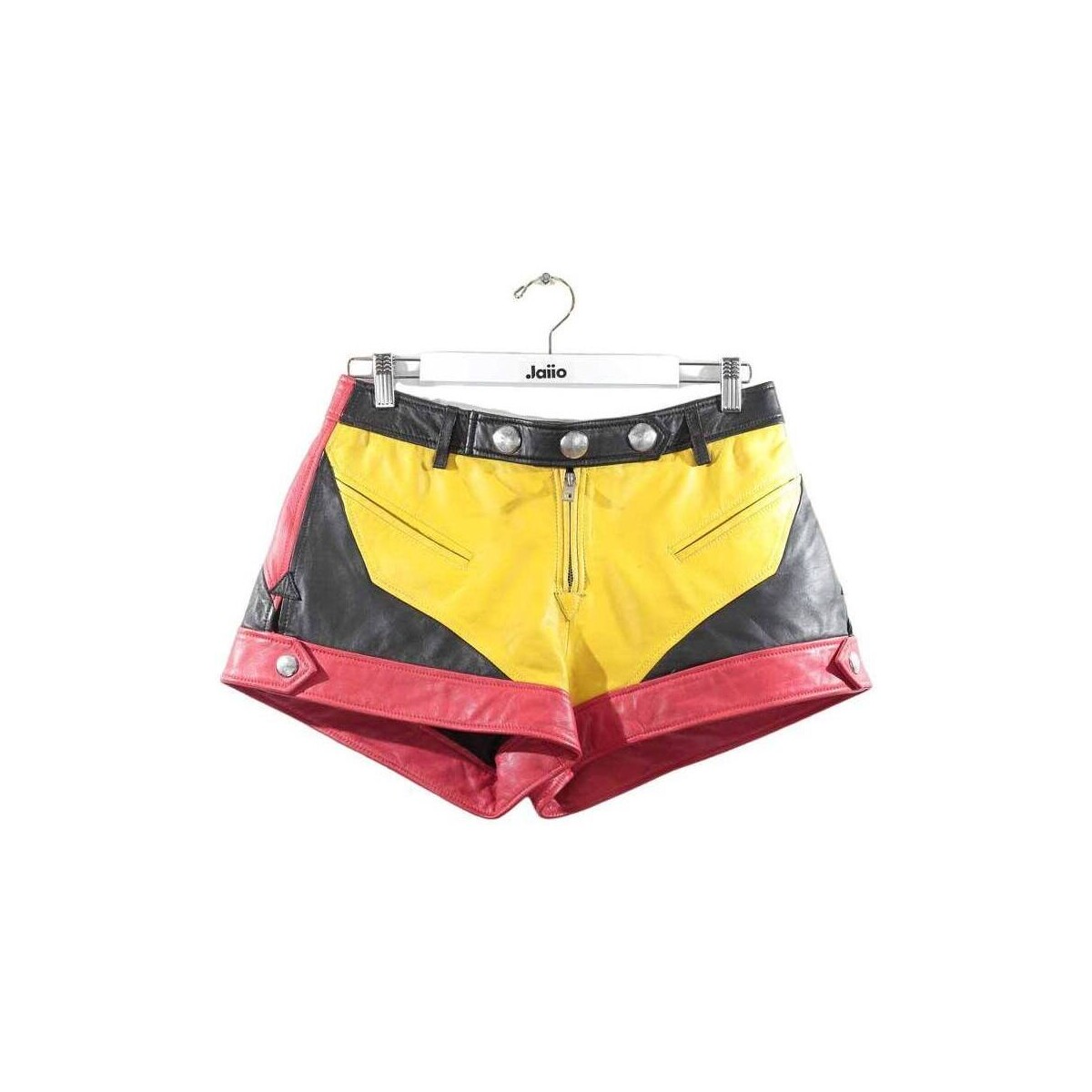 Vêtements Femme Shorts / Bermudas Zadig & Voltaire Mini short en cuir Multicolore