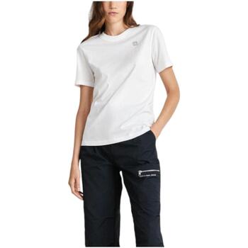 Vêtements Femme T-shirts manches courtes Calvin Klein Jeans  Blanc