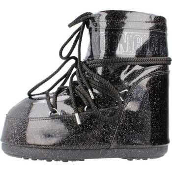 Chaussures Femme Bottes Moon Boot MB ICON LOW GLITTER Noir