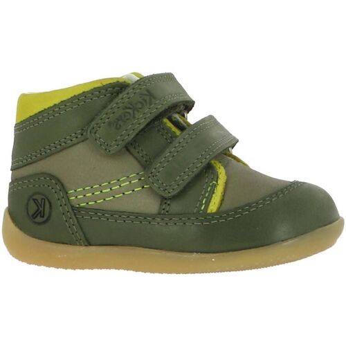 Chaussures Garçon Boots Kickers BINS-2 Vert
