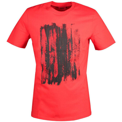Vêtements Homme T-shirts & Polos BOSS T-shirt  Boss Draint Rouge Rouge
